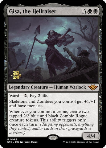 Image for Gisa, the Hellraiser (89) [Prerelease Cards]