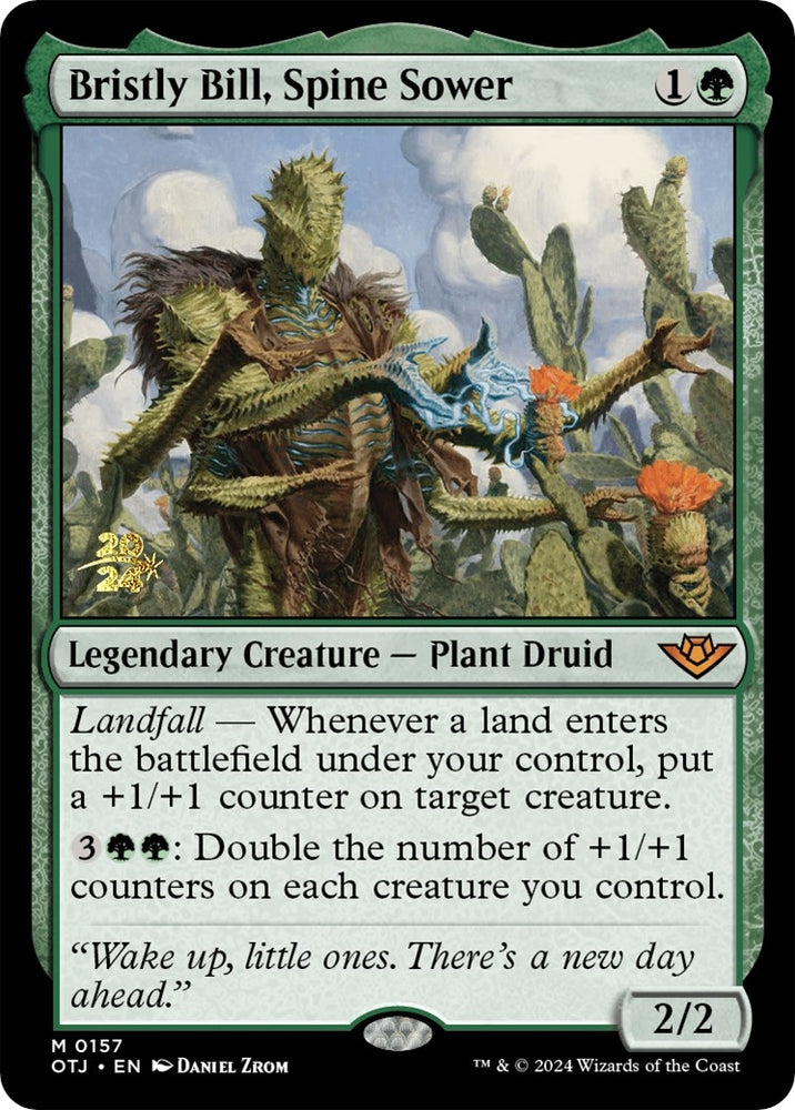 Image for Bristly Bill, Spine Sower (157) [Prerelease Cards]