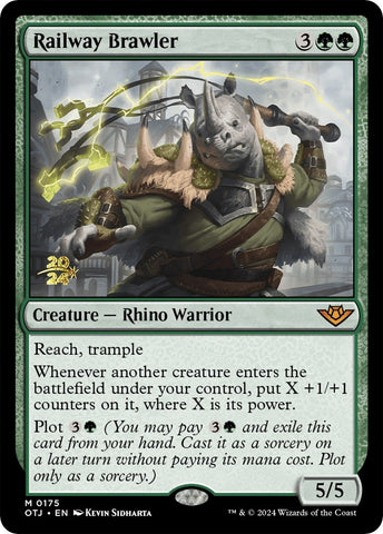 Image for Railway Brawler (175) - Magic: The Gathering