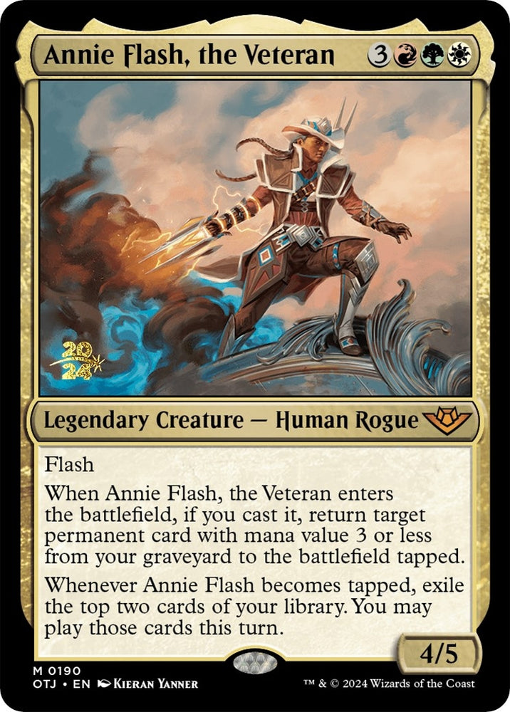 Image for Annie Flash, the Veteran (190) [Prerelease Cards]