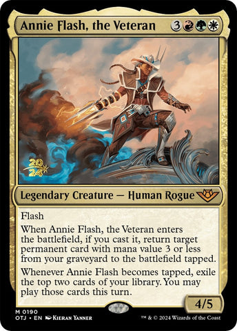 Image for Annie Flash, the Veteran (190) [Prerelease Cards]