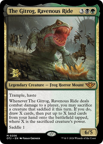 Image for The Gitrog, Ravenous Ride (206) [Prerelease Cards]