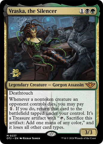 Image for Vraska, the Silencer (237) [Prerelease Cards]