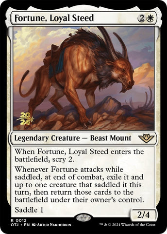 Image for Fortune, Loyal Steed (12) [Prerelease Cards]