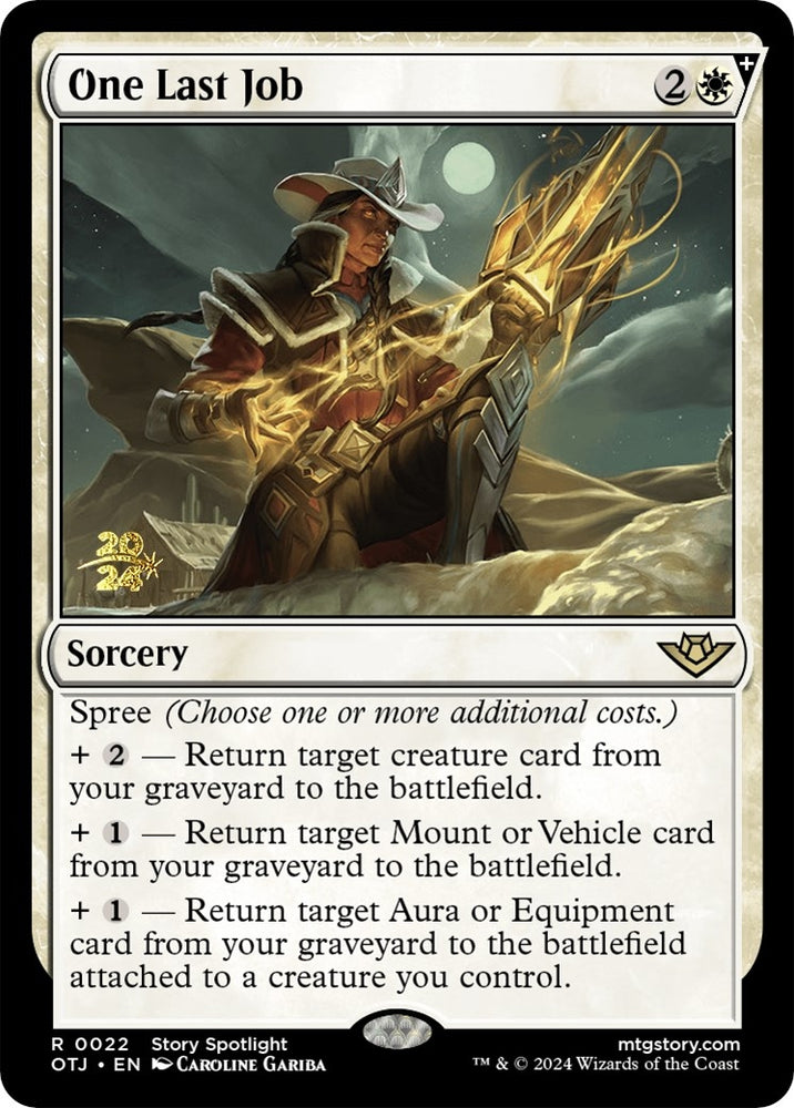 Image for One Last Job (22) [Prerelease Cards]
