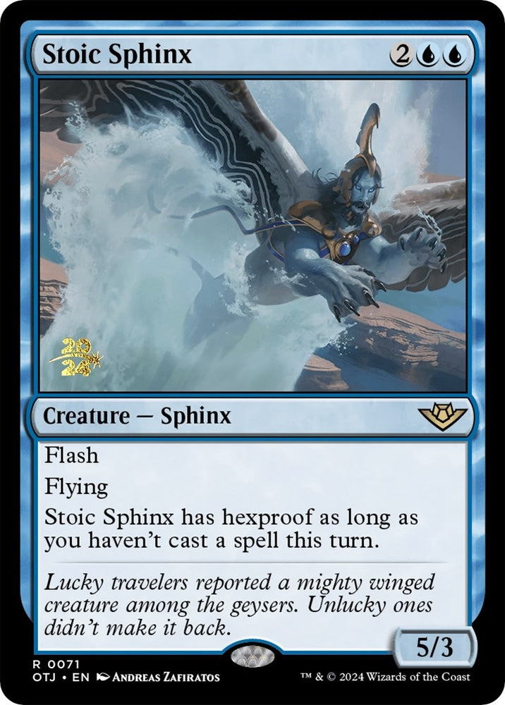 Image for Stoic Sphinx (71) [Prerelease Cards]
