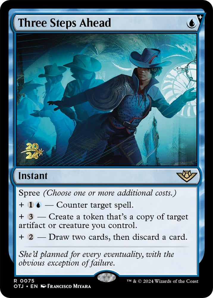 Image for Three Steps Ahead (75) [Prerelease Cards]