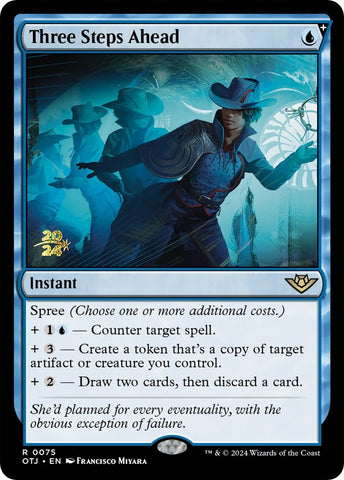Image for Three Steps Ahead (75) [Prerelease Cards]