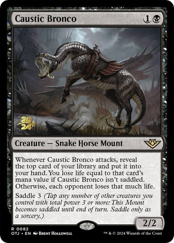 Image for Caustic Bronco (82) [Prerelease Cards]