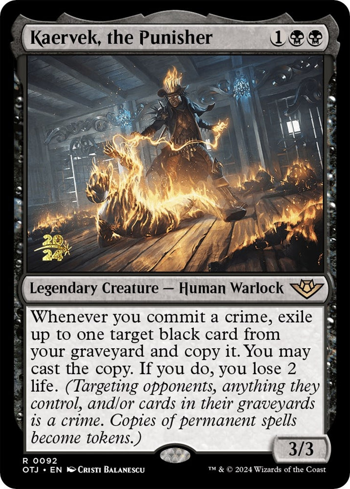 Image for Kaervek, the Punisher (92) [Prerelease Cards]