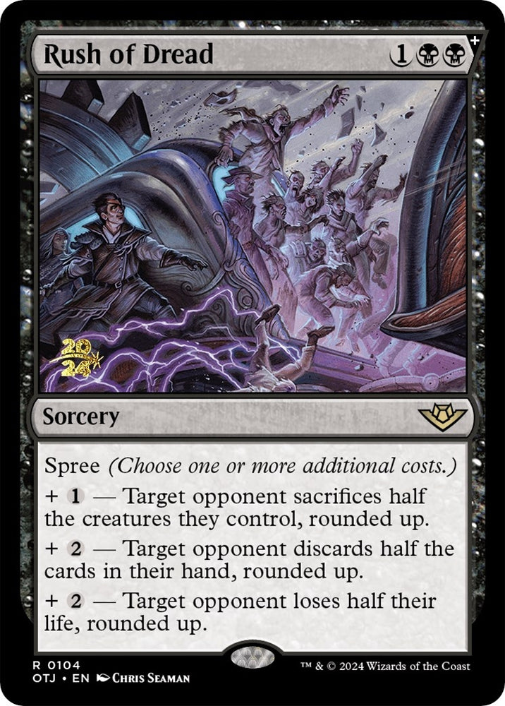 Image for Rush of Dread (104) [Prerelease Cards]