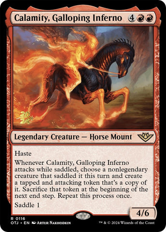 Image for Calamity, Galloping Inferno (116) [Prerelease Cards]