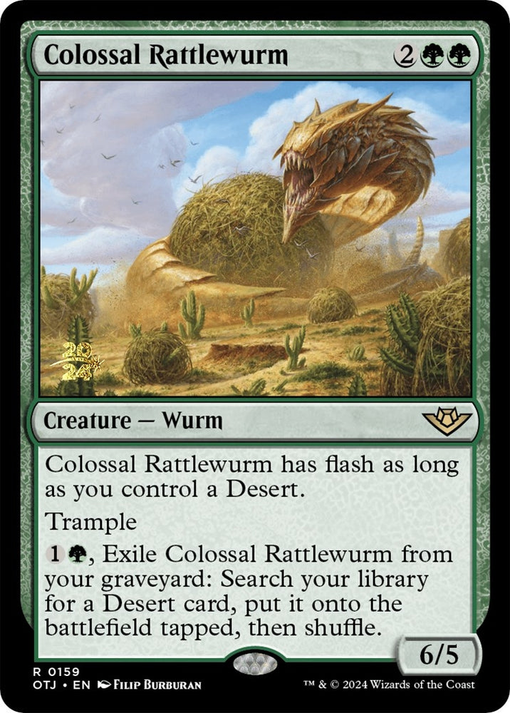 Image for Colossal Rattlewurm (159) [Prerelease Cards]