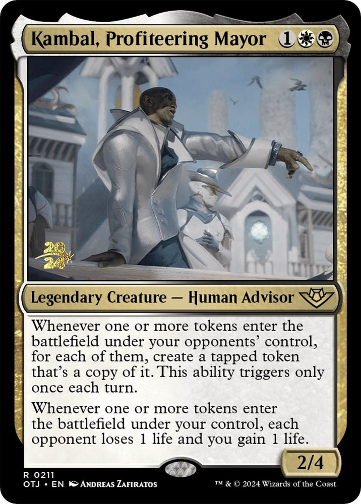 Image for Kambal, Profiteering Mayor (211) [Prerelease Cards]