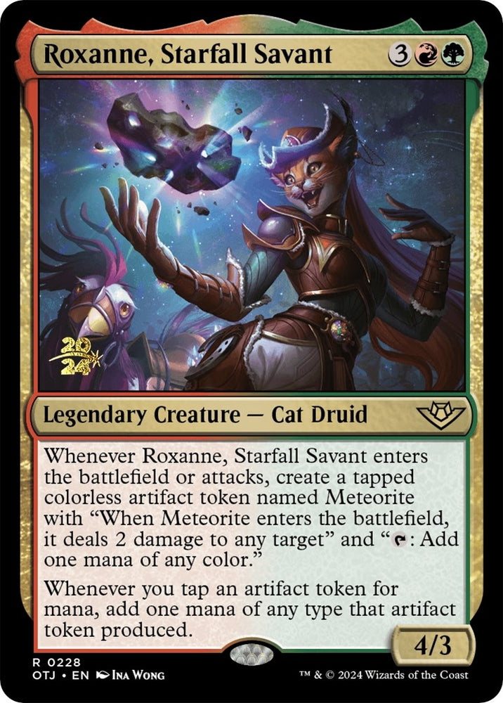 Image for Roxanne, Starfall Savant (228) [Prerelease Cards]