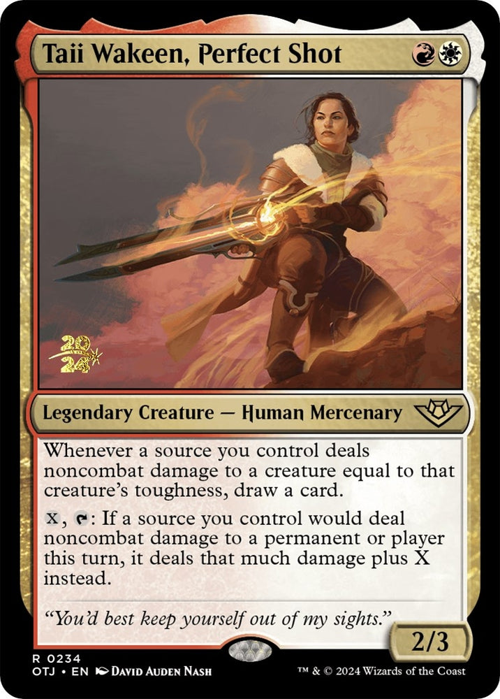 Image for Taii Wakeen, Perfect Shot (234) [Prerelease Cards]