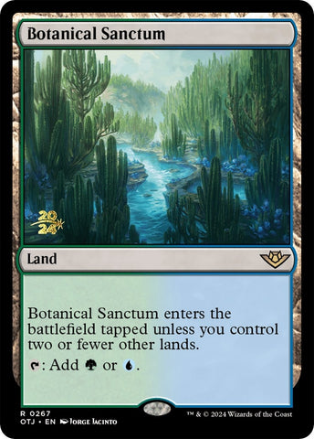 Image for Botanical Sanctum (OTJ) (267) [Prerelease Cards]