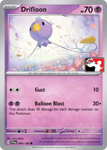 Image for Drifloon (089/198) [Prize Pack Series Cards]