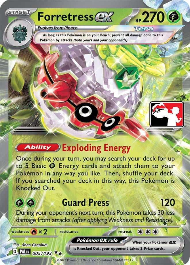 Image for Forretress ex (005/193) [Prize Pack Series Cards]