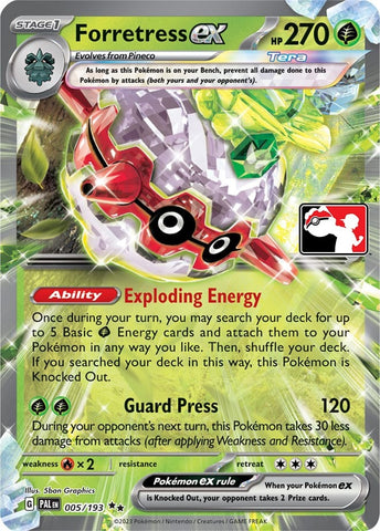 Image for Forretress ex (005/193) [Prize Pack Series Cards]
