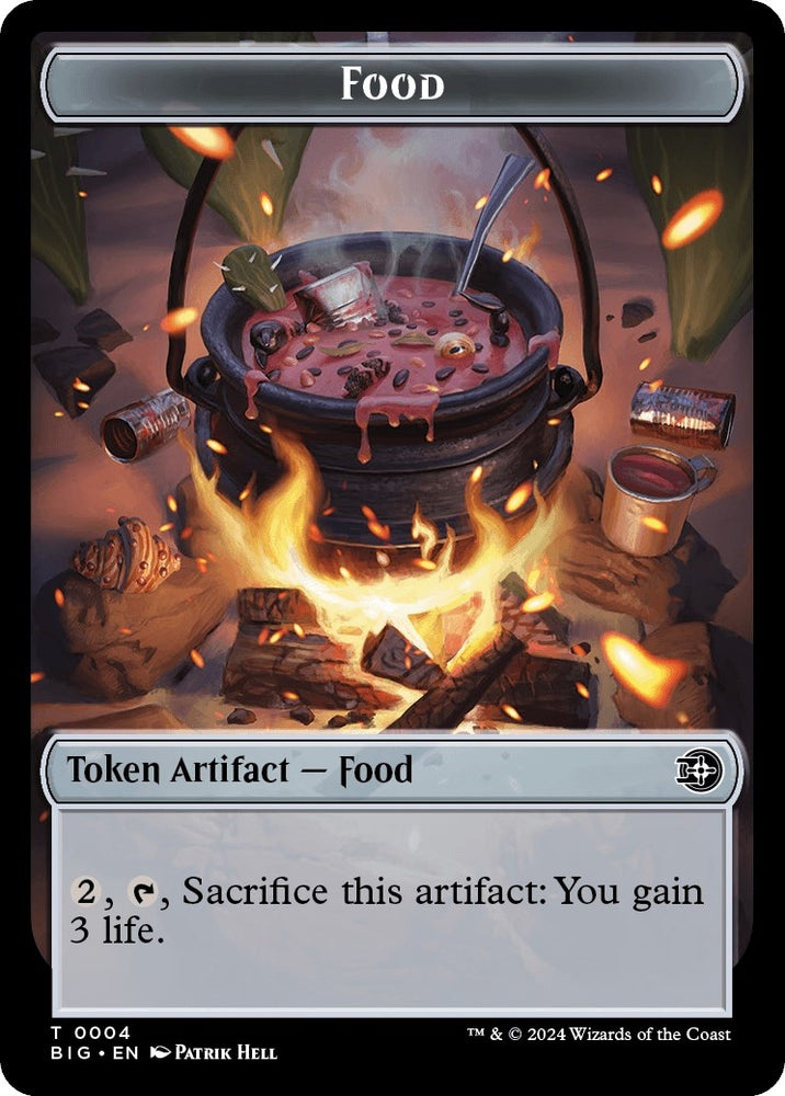 Image for Food Token (4) [Outlaws of Thunder Junction: The Big Score]