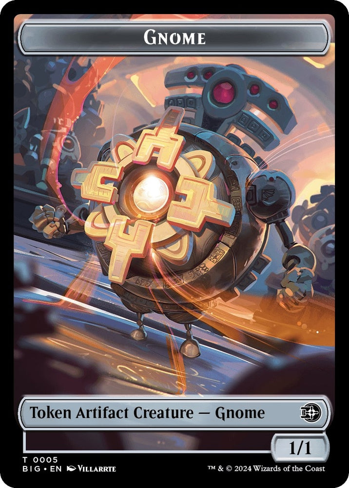 Image for Gnome Token (5) [Outlaws of Thunder Junction: The Big Score]