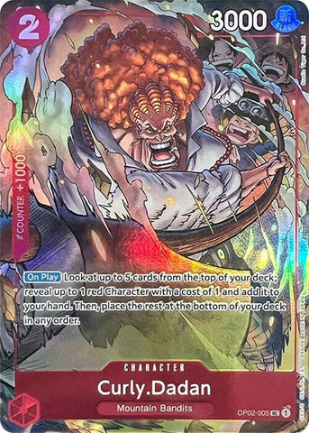 Curly.Dadan (Premium Card Collection -Best Selection Vol. 1-) (OP02-005) (One Piece Promotion Cards)
