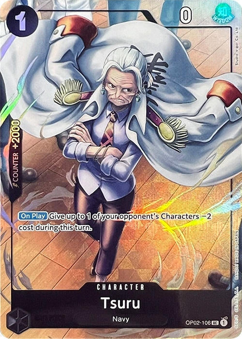 Image for Tsuru (Premium Card Collection -Best Selection Vol. 1-) (OP02-106) (One Piece Promotion Cards) - One Piece Card Game