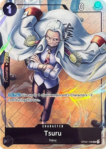 Image for Tsuru (Premium Card Collection -Best Selection Vol. 1-) (OP02-106) (One Piece Promotion Cards) - One Piece Card Game