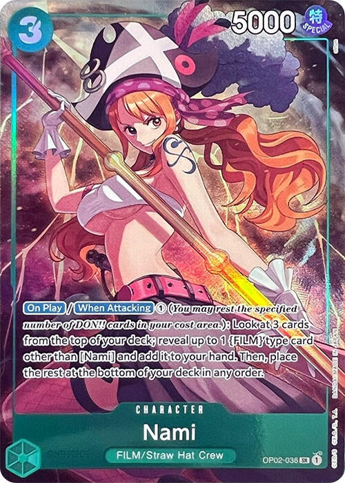 Nami (Premium Card Collection -Best Selection Vol. 1-) (OP02-036) (One Piece Promotion Cards)