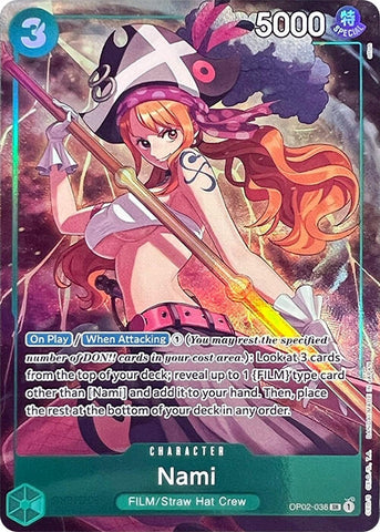 Nami (Premium Card Collection -Best Selection Vol. 1-) (OP02-036) (One Piece Promotion Cards)