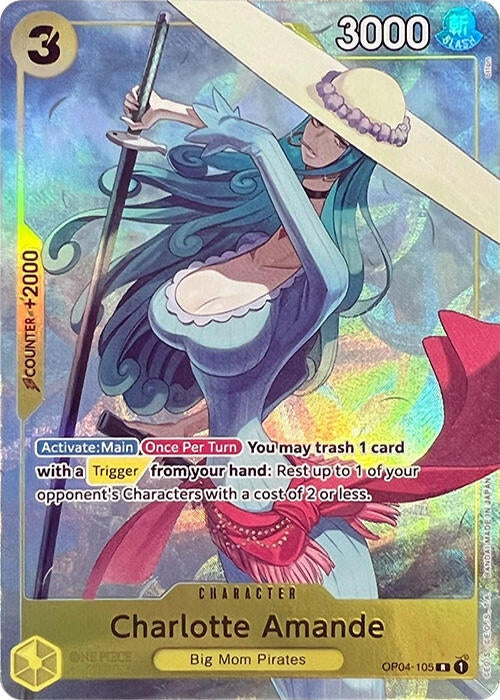 Charlotte Amande (Premium Card Collection -Best Selection Vol. 1-) (OP04-105) (One Piece Promotion Cards)