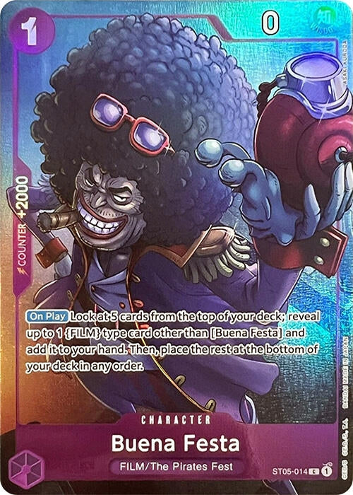 Buena Festa (Premium Card Collection -Best Selection Vol. 1-) (ST05-014) (One Piece Promotion Cards)