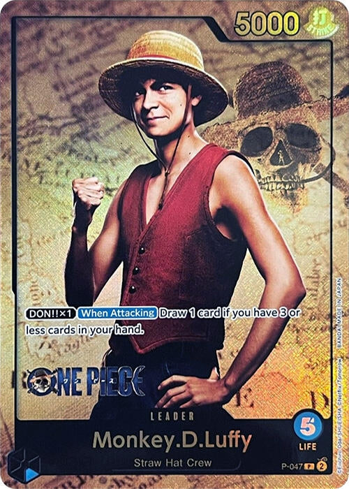 Monkey.D.Luffy (047) (Premium Card Collection -Live Action Edition-) (P-047) (One Piece Promotion Cards)