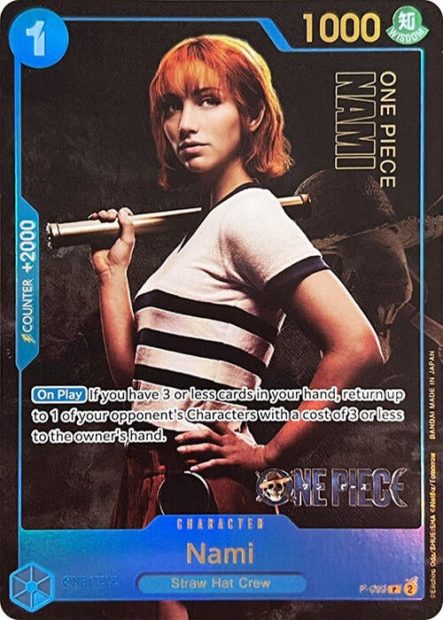 Nami (Premium Card Collection -Live Action Edition-) (P-053) (One Piece Promotion Cards)