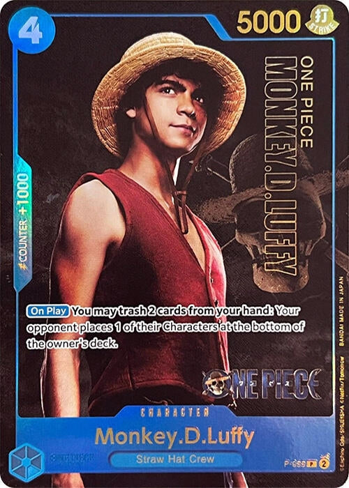 Monkey.D.Luffy (055) (Premium Card Collection -Live Action Edition-) (P-055) (One Piece Promotion Cards)