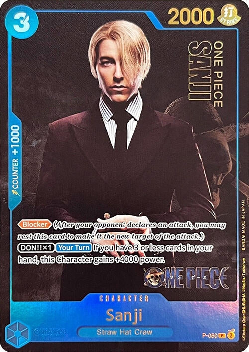 Image for Sanji (Premium Card Collection -Live Action Edition-) (P-050) - One Piece Card Game
