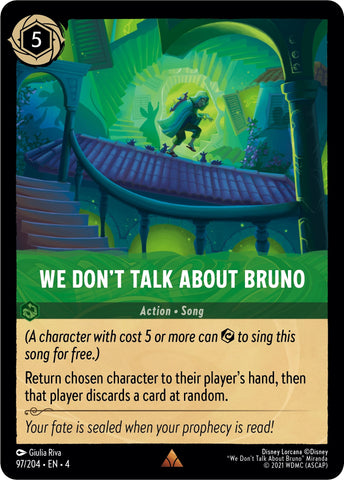 Image for We Don't Talk About Bruno (97/204) - Disney Lorcana