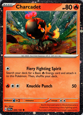 Charcadet - 026/182 (Cosmos Foil) (026/182) (Miscellaneous Cards & Products)