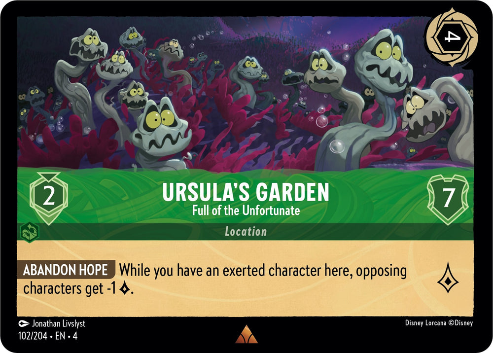 Image for Ursula's Garden - Full of the Unfortunate (102/204) - Disney Lorcana