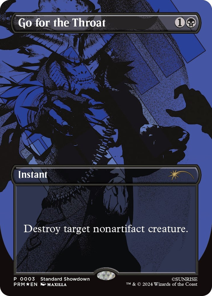 Image for Go for the Throat (3) [Standard Showdown Promos]