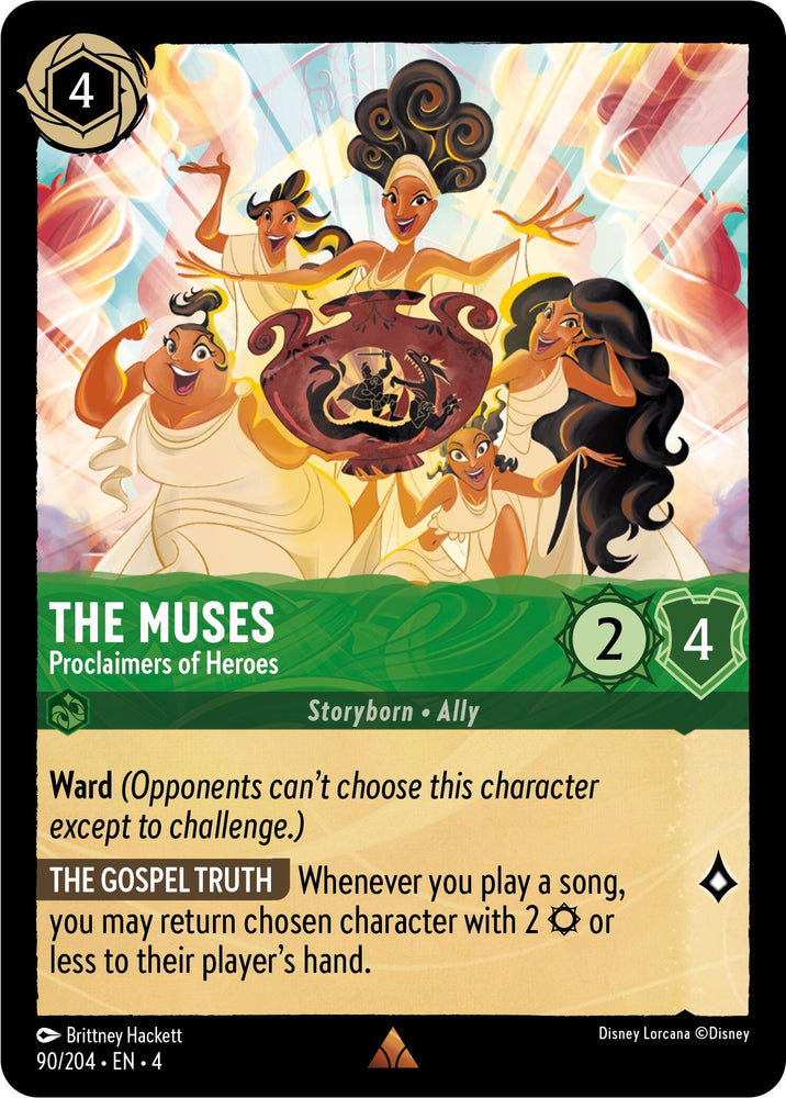 Image for The Muses - Proclaimers of Heroes (90/204) - Disney Lorcana