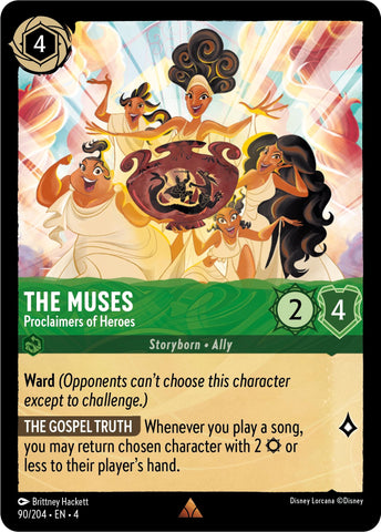 Image for The Muses - Proclaimers of Heroes (90/204) - Disney Lorcana
