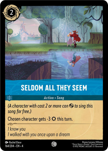 Image for Seldom All They Seem (164/204) - Disney Lorcana