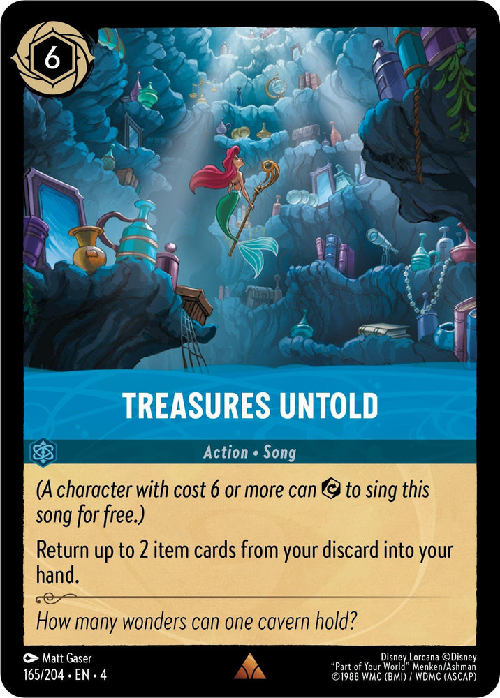 Image for Treasures Untold (165/204) - Disney Lorcana