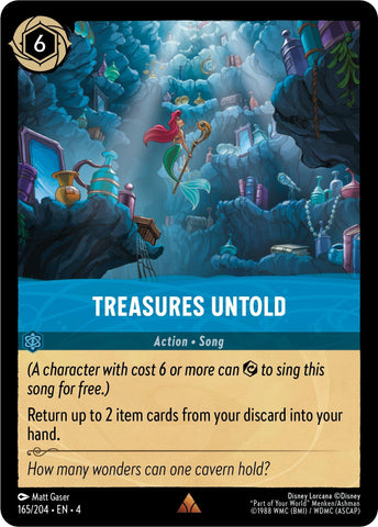Image for Treasures Untold (165/204) - Disney Lorcana