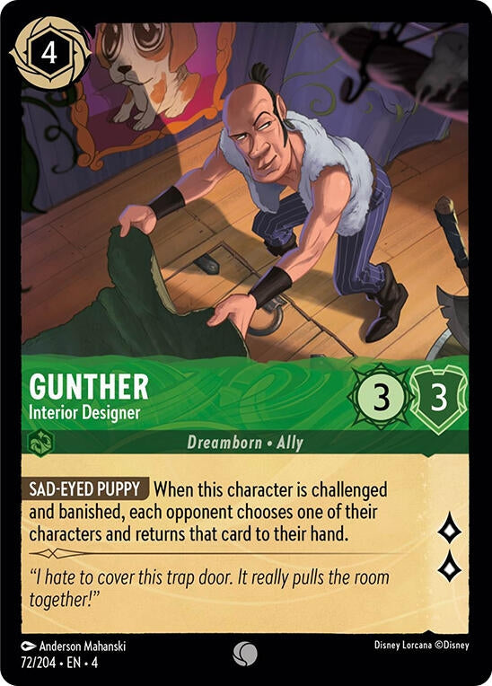 Image for Gunther - Interior Designer (72/204) [Ursula's Return]
