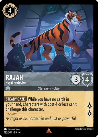 Image for Rajah - Royal Protector (192/204) - Disney Lorcana