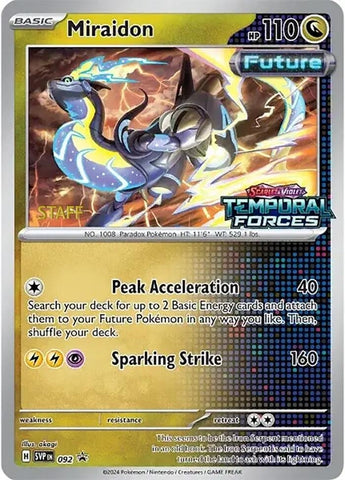 Image for Miraidon - 092 (Prerelease) [Staff] (092) (SVP)