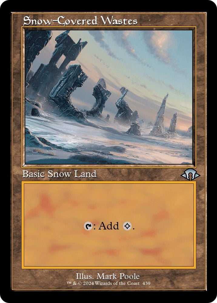 Image for Snow-Covered Wastes (Retro Frame) (439) [Modern Horizons 3]